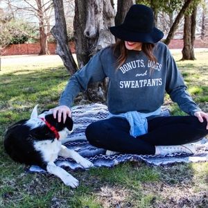 Donuts, Dogs and Sweatpants- "Pepper" Long Sleeve